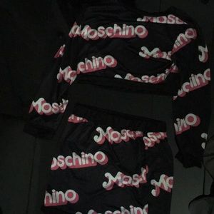 Barbie monogram inspired two piece skirt and top